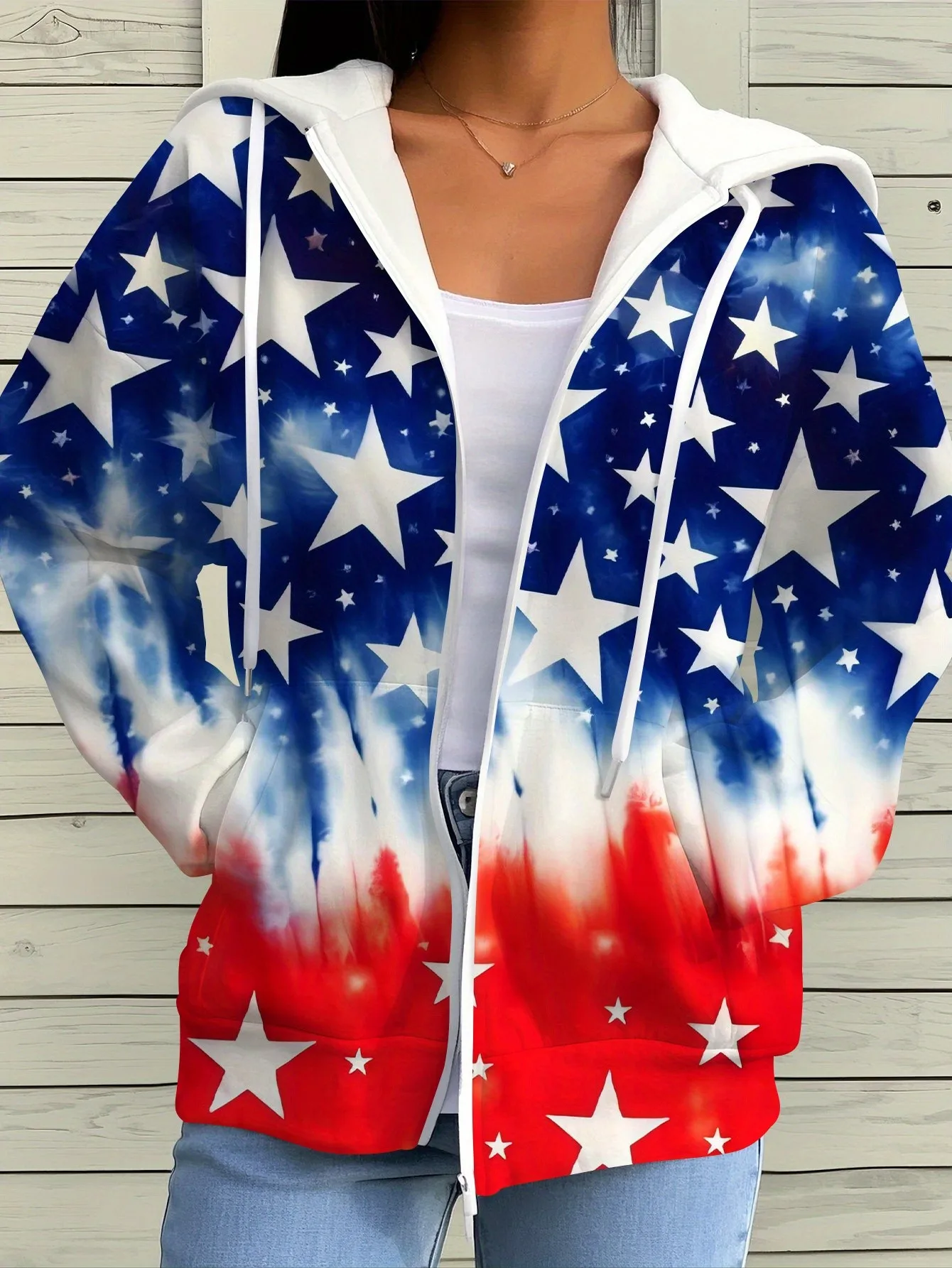 Women's Zipper Sweater Jacket – Stunning 3D Printed Winter Hoodie Women's Zipper Sweater Jacket – Stunning 3D Printed Winter Hoodie - Image 6